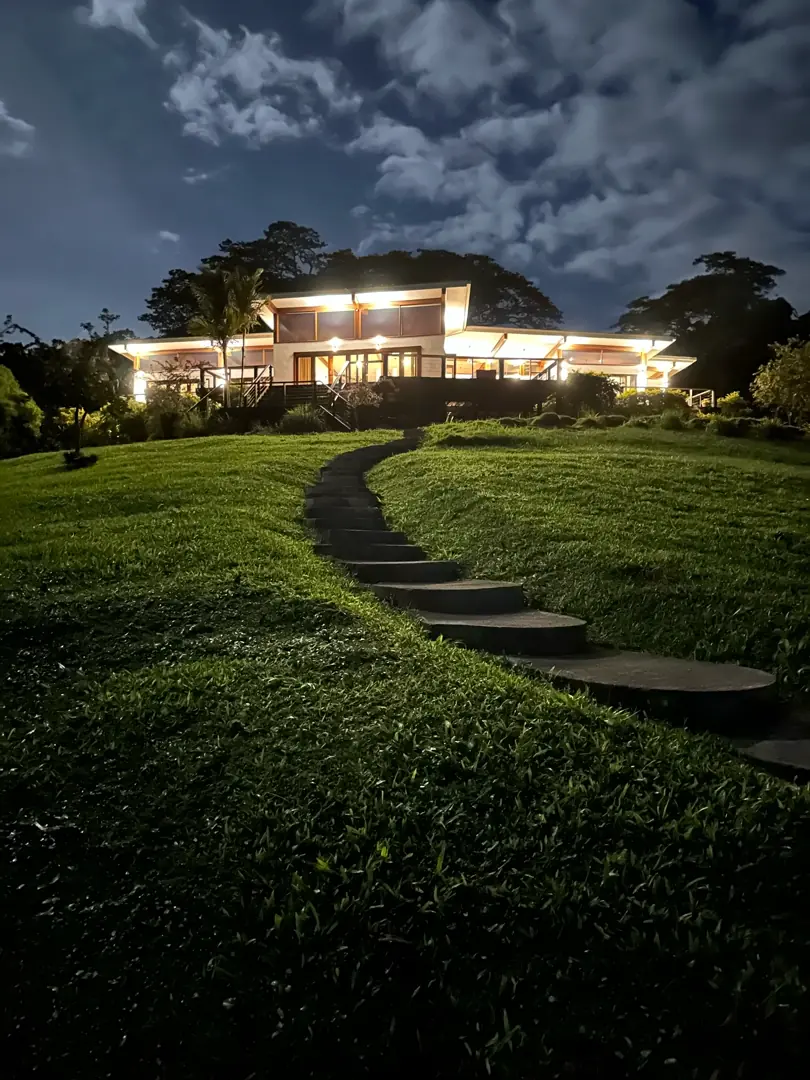Resort at night