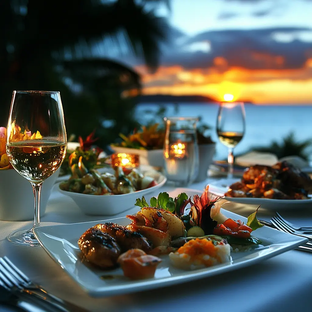 Resort dining area
